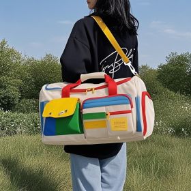TravelBagEssentials Trendy Gym Bag for Men and Women